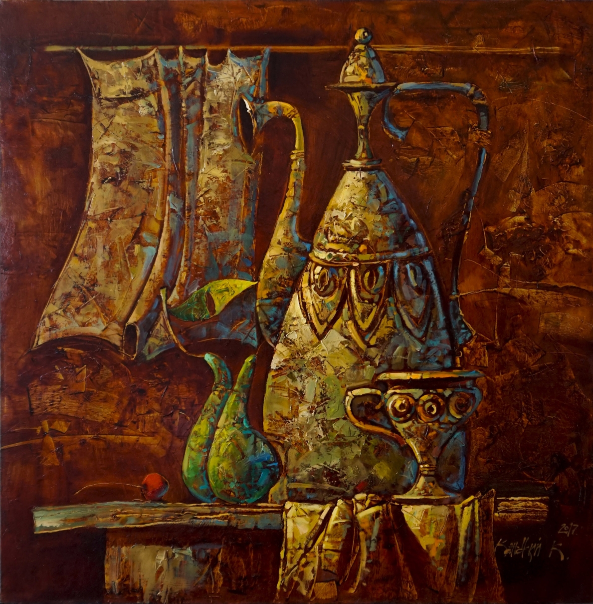 Still-life with Pears