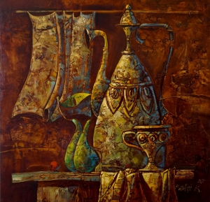 Still-life with Pears